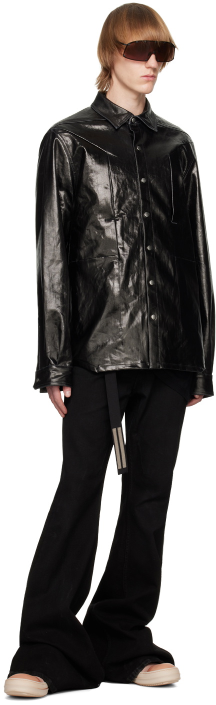 Rick Owens DRKSHDW Black Edfu Belt