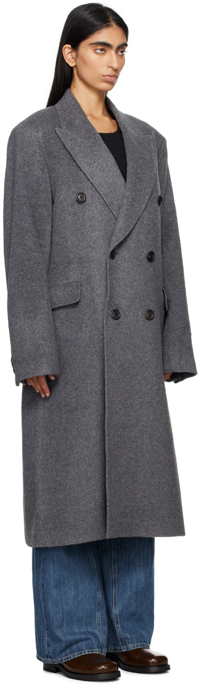ジャケット・アウター OUR LEGACY WHALE COAT  Grey Hairy Whale Coat Island Grey Hairy Mohair – Cueva