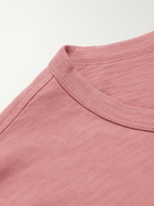 Faherty - Sunwashed Organic Cotton-Jersey T-Shirt - Pink