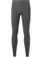 Visvim - Sport Wool-Blend Piqué Tights - Gray