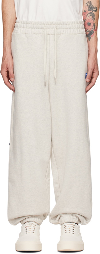Photo: ADER error Gray TRS Tag 01 Sweatpants