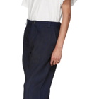 Blue Blue Japan Indigo Pin Tuck Trousers