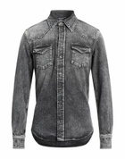 Dolce & gabbana Mens Denim shirt in Black