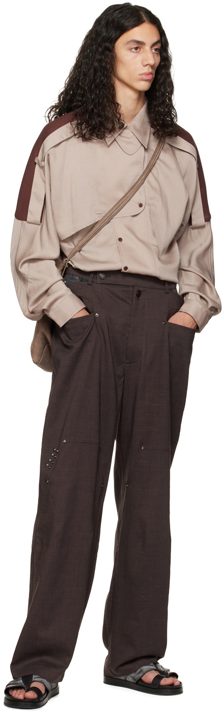 人気の色ですkiko kostadinov antharas trousers