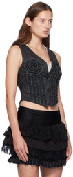 Andersson Bell Black Tailoring Vest