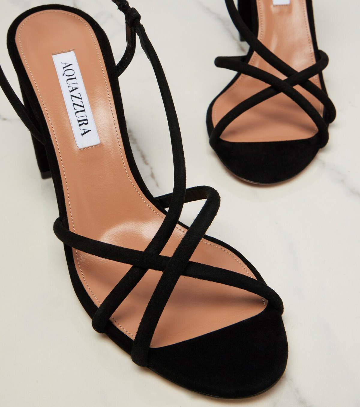 Aquazzura Horizon suede sandals