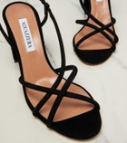 Aquazzura Horizon suede sandals