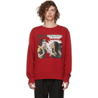 Gucci Red Snow White Sweatshirt