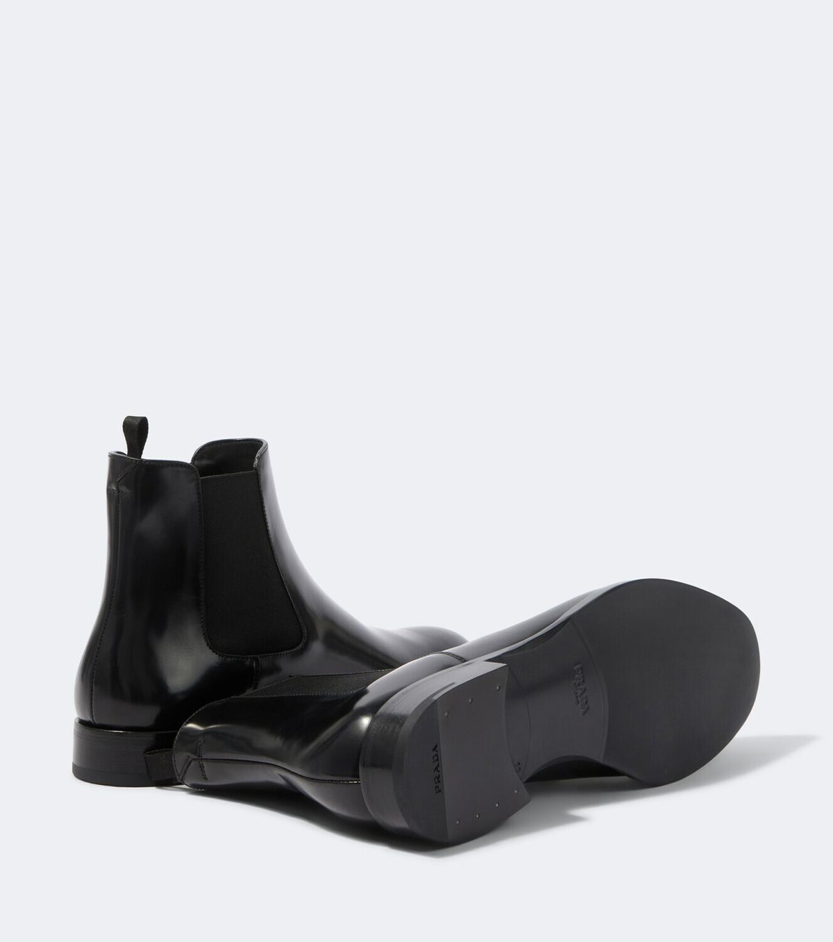 Prada Leather Chelsea boots