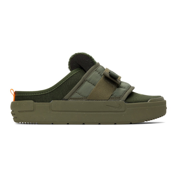 Photo: Nike Khaki Offline Slip-On Loafers