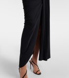 Roberto Cavalli Draped midi skirt