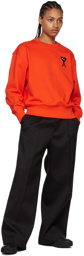AMI Alexandre Mattiussi Orange Puma Edition Sweatshirt