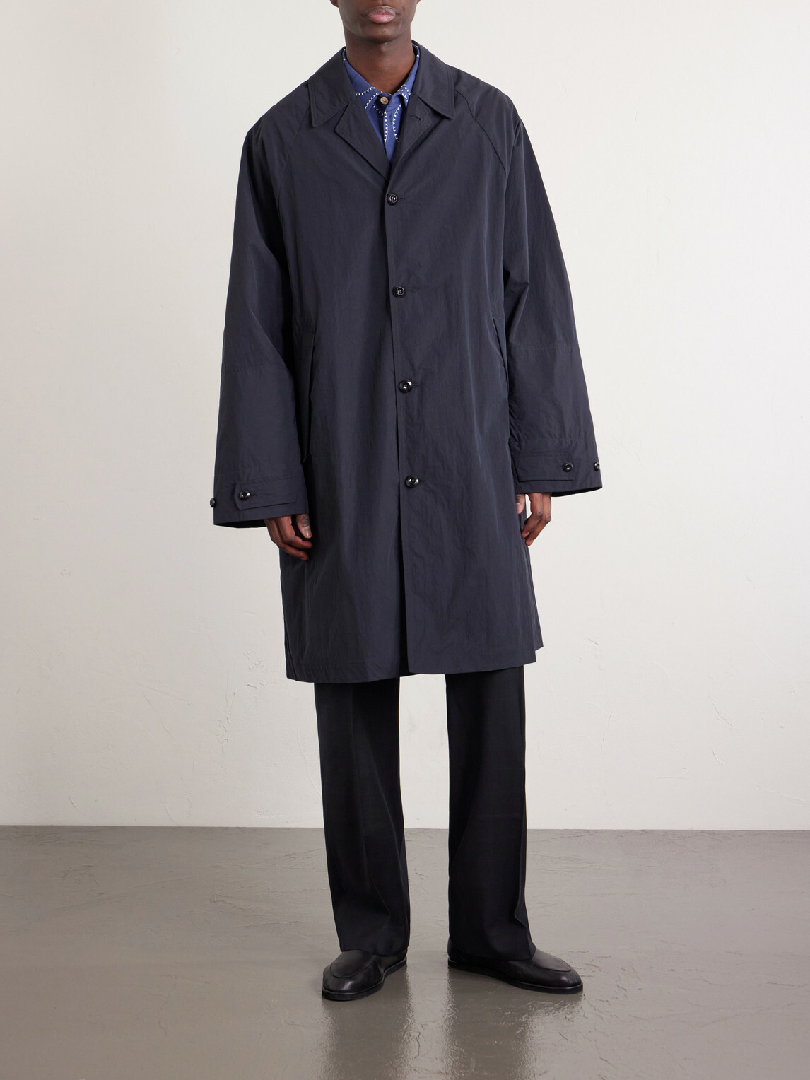 A Kind Of Guise - Serrara Mac Recycled Taffeta Coat - Black