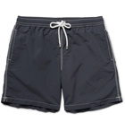 Hartford - Slim-Fit Mid-Length Swim Shorts - Men - Dark gray