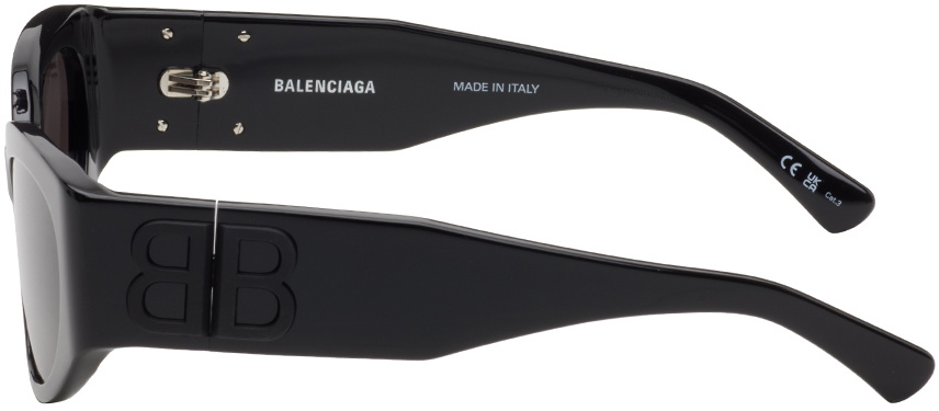 Balenciaga Black Cat-Eye Sunglasses Balenciaga Balenciaga Black Cat-Eye Sunglasses Balenciaga