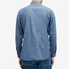 orSlow Men's Work Shirt in Chambray