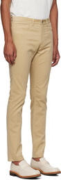 Theory Beige Raffi 5-Pocket Trousers