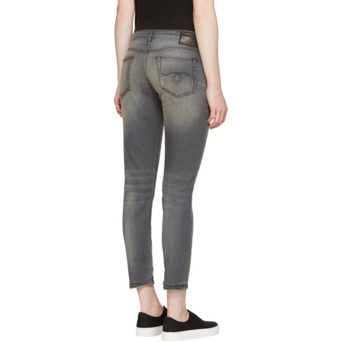 R13 Grey Boy Skinny Jeans R13