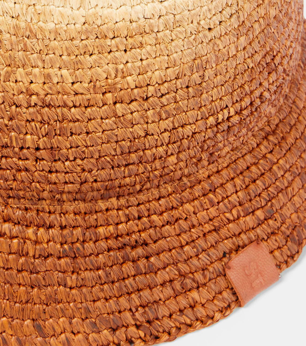 Staud Meyers ombré raffia bucket hat