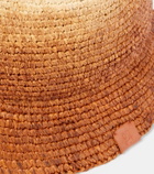 Staud Meyers ombré raffia bucket hat