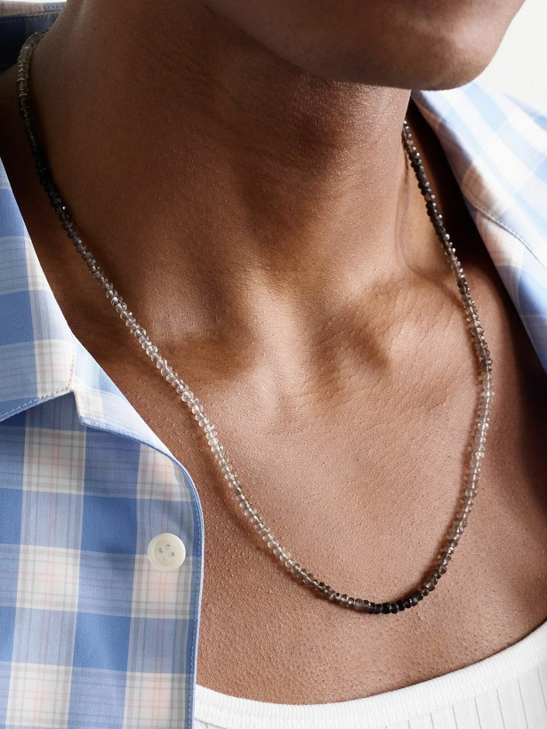 Photo: JIA JIA - Arizona Gold Smoky Quartz Beaded Necklace