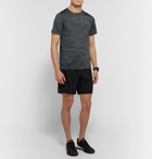 Adidas Sport - Ultimate Tech Slim-Fit Mélange Climalite T-Shirt - Gray