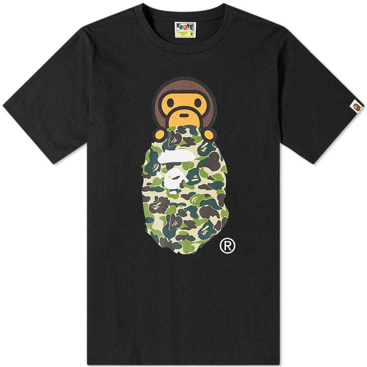 Photo: A Bathing Ape ABC Milo on Ape Head Tee