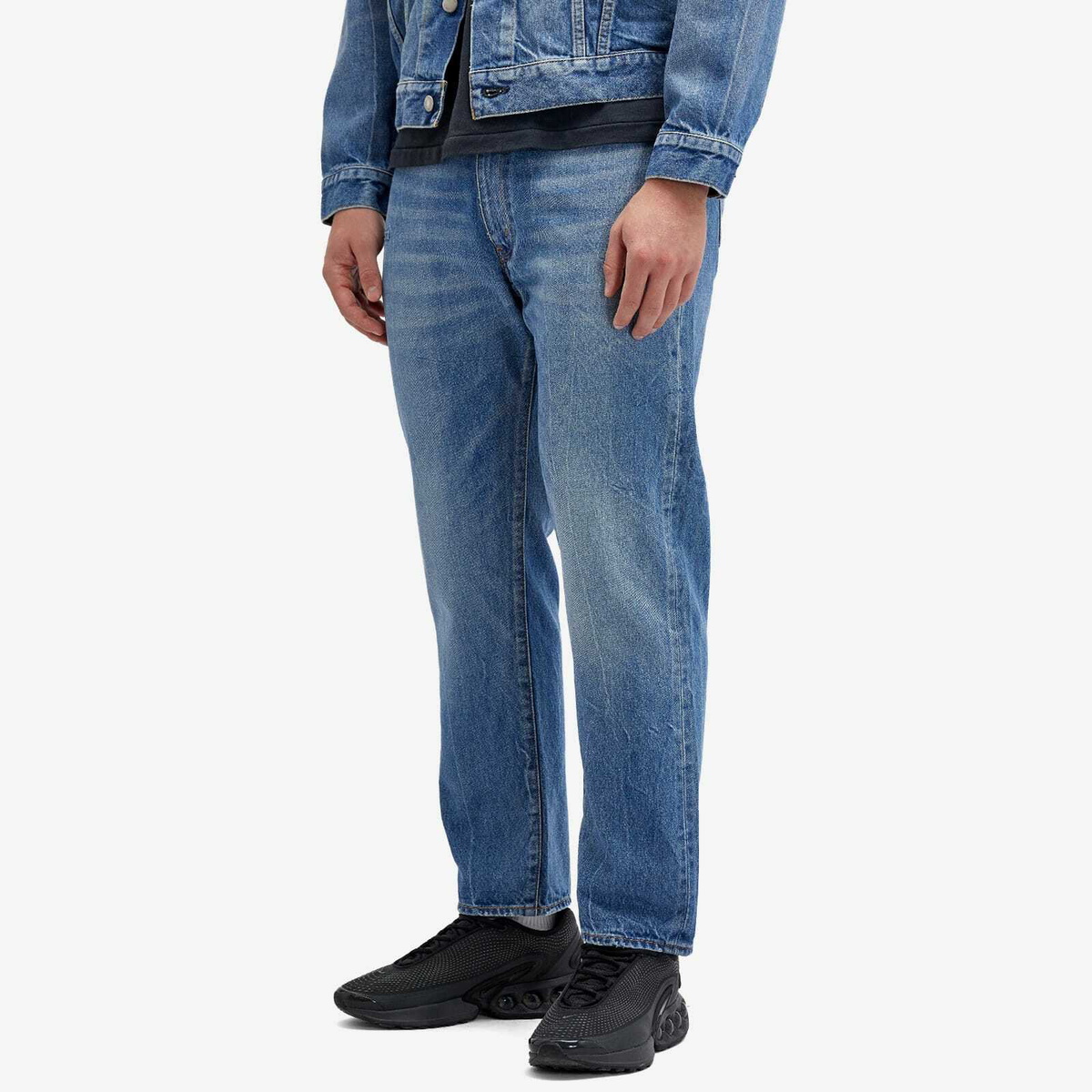 UNIFORM EXPERIMENT リペア加工 DAMAGED DENIM 4 uniform experimentユニフォームエクスペリメントDAMAGED DENIM