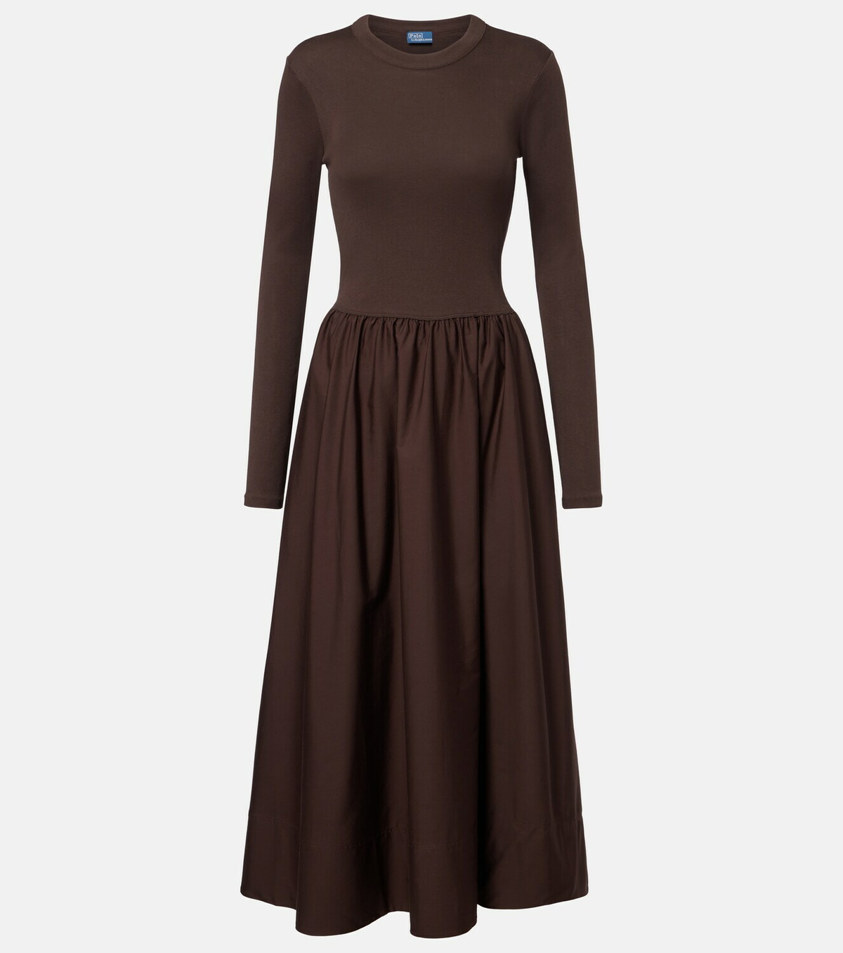Polo Ralph Lauren Cotton midi dress
