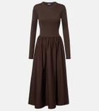 Polo Ralph Lauren Cotton midi dress