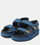 Tory Burch Kira denim platform sandals