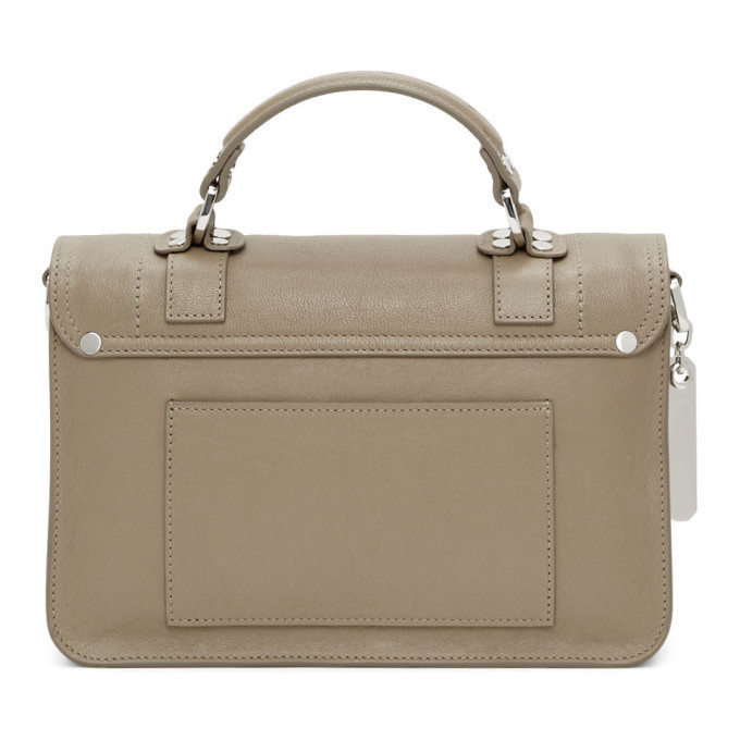 Proenza Schouler Taupe Tiny PS1 Bag Proenza Schouler