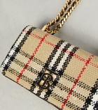 Burberry Lola Mini checked crossbody bag
