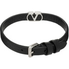 Valentino Garavani VLogo Signature Leather Bracelet