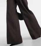 Stella McCartney High-rise wool wide-leg pants