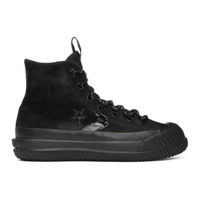 Photo: Converse Black Gore-Tex® Bosey MC High Top Sneakers