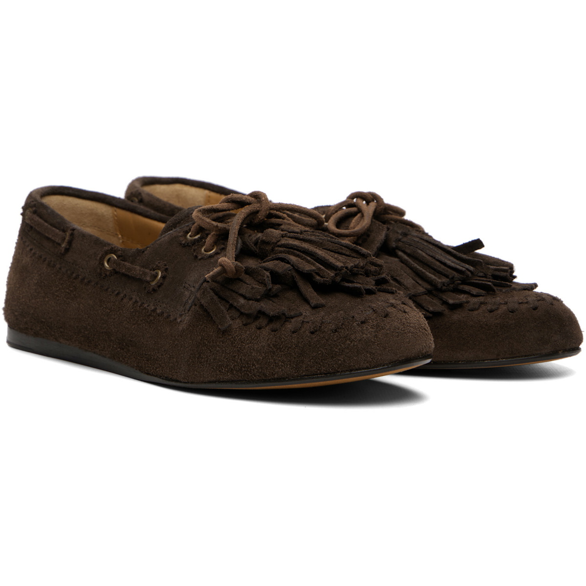 Isabel Marant Brown Fersi Loafers