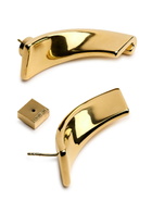Jacquemus Les Boucles J Sculpted Earrings - Gold - One Size