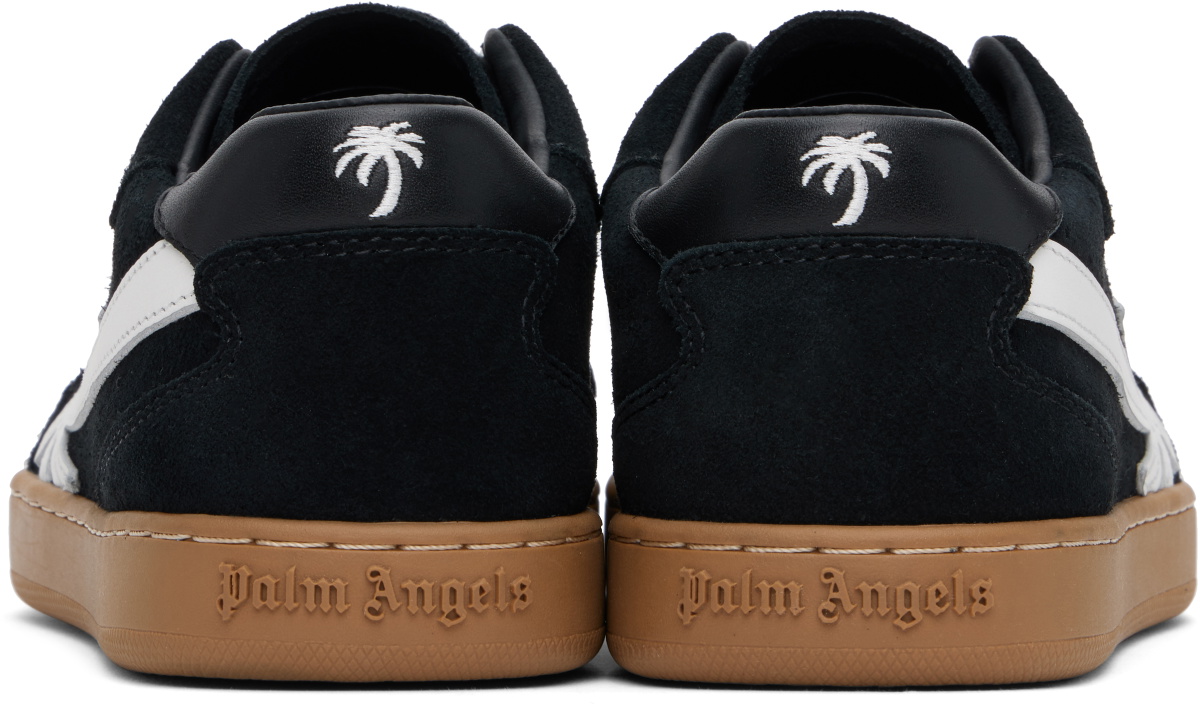 Palm Angels Black New Palm 1 Suede Sneakers
