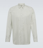 Auralee Finx striped shirt