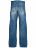 SAINT LAURENT - Baggy Cotton Denim Jeans