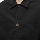 Portuguese Flannel Men's Labura Chore Jacket in Black