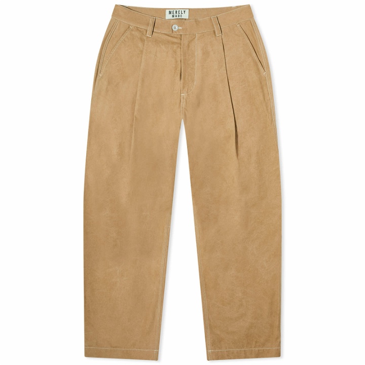 Photo: Merely Made Men's Workers Pant in Light Tan
