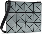 BAO BAO ISSEY MIYAKE Blue Lucent Metallic Crossbody Bag