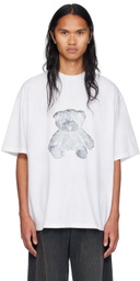 We11done Off-White Necklace Teddy T-Shirt