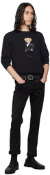 Ralph Lauren Purple Label Black Slim-Fit Jeans