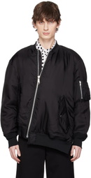 Black Comme des Garçons Black MA-1 Bomber Jacket