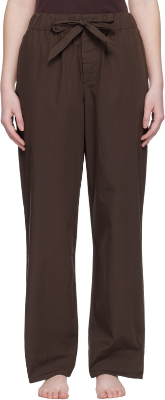 Photo: Tekla Brown Poplin Pyjama Pants