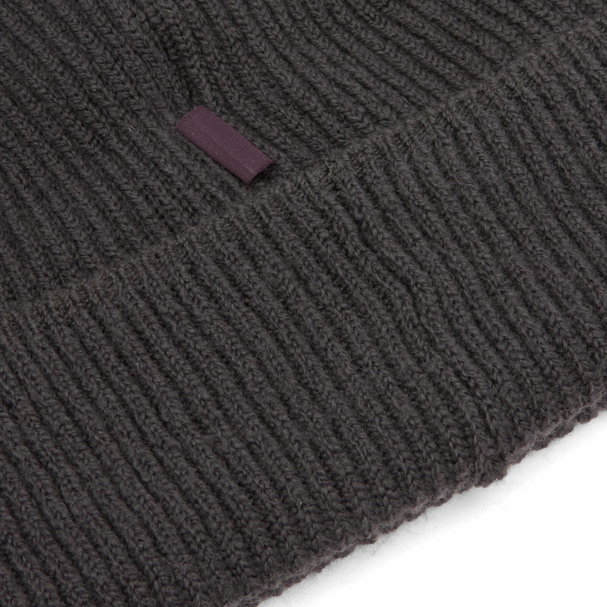 Pas Normal Studios Men's Off-Race Merino Knit Beanie in Steel 