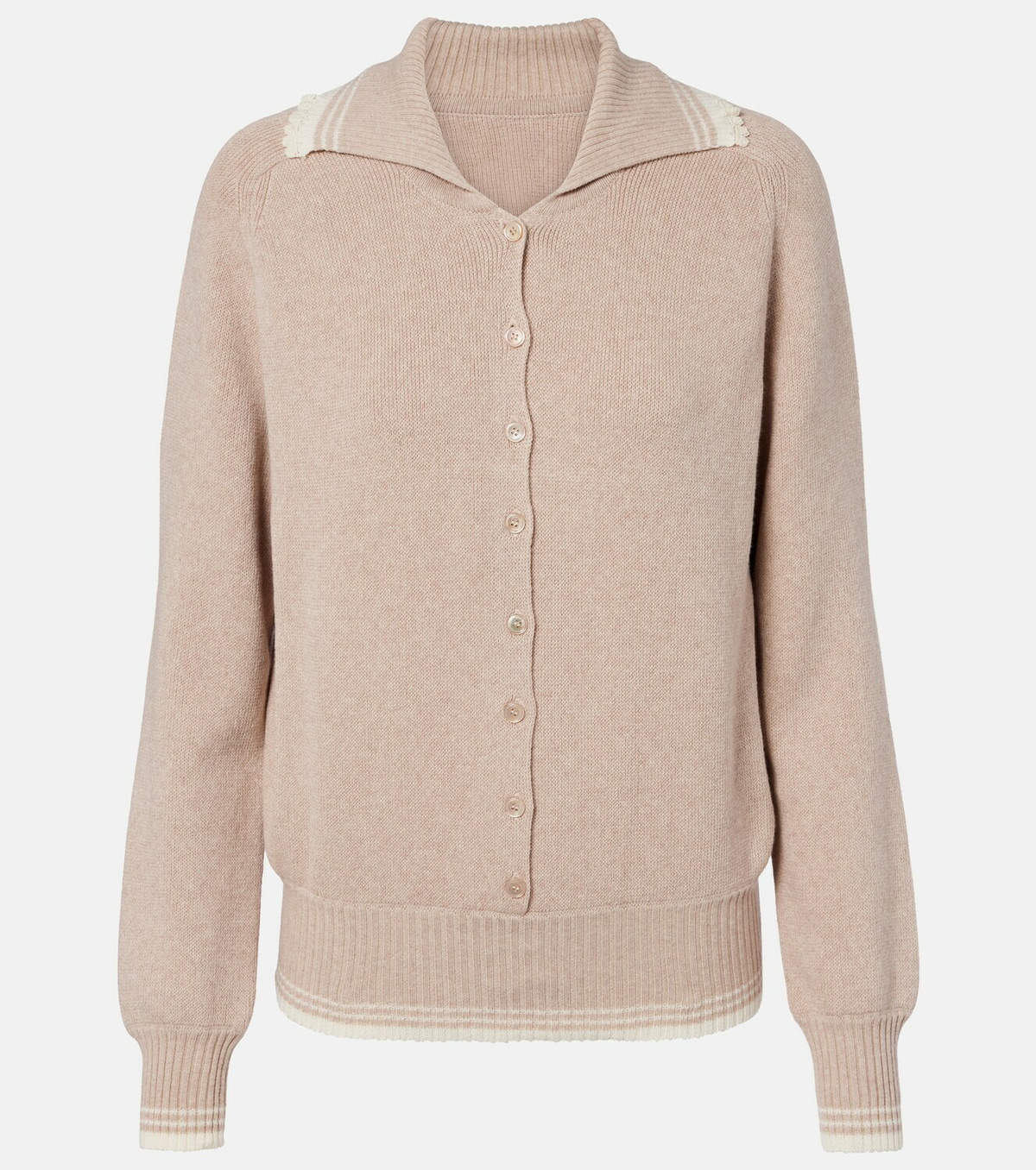 Magda Butrym Cotton and cashmere cardigan